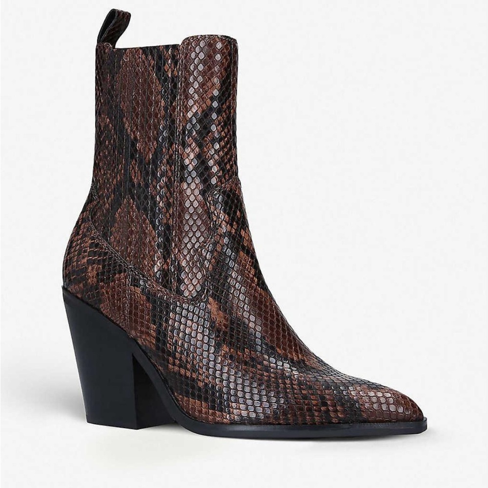 Aldo Drerissa snake print boots